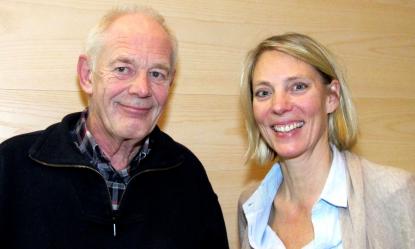 Lars Afzelius och Lena Engström presenterade verksamhetsidén på Göteborgsträffen.