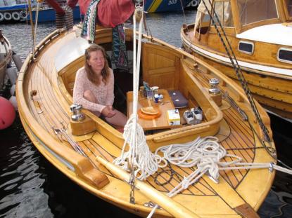  K 32:an ”Dorrith” med Birgitta Gran ombord