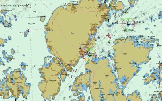 Jämförelse mellan digitala sjökort - DagensBåtliv.se