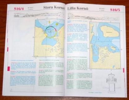 Hamnguiden i A4-format innehåller information om de flesta hamnar och naturhamnar inom sjökortens täckningsområde.