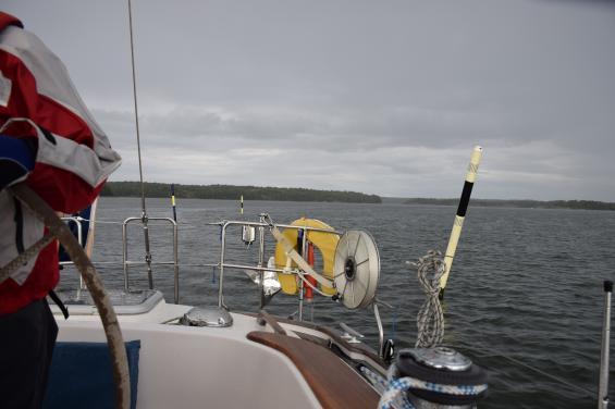 &Auml;ven denna dag kände vi viss förvirring över väderstrecksmärkenas placering.Dock ingen grundkänning denna gång heller.