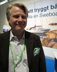 Mats Eriksson, VD på branschorganisationen Sweboat.