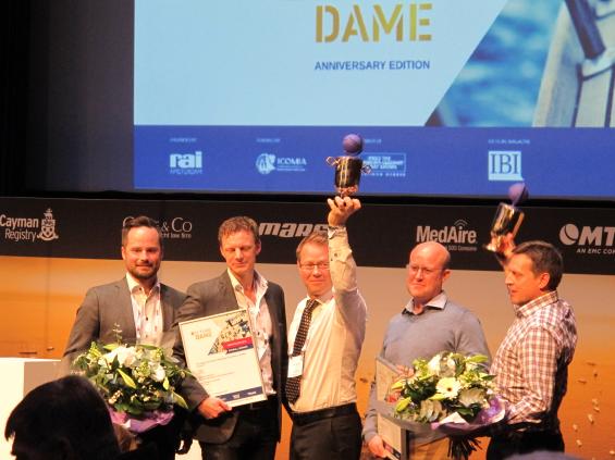 Vinnarna i 2015 års Dame Award.