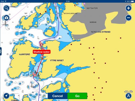 Navionics "Dock To Dock" varnar för farligheter - DagensBåtliv.se