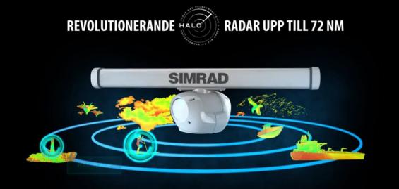 Simrad presenterade Halo radar på METS 2015.